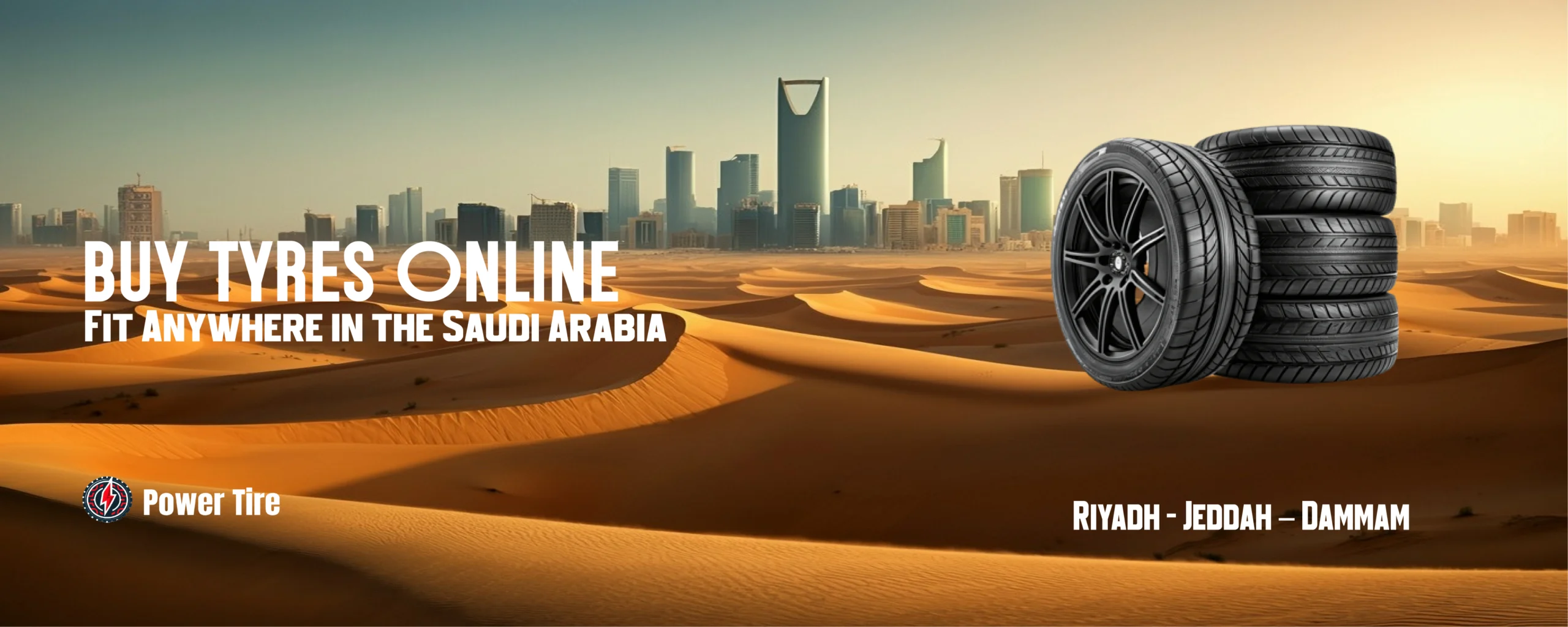 Outdoor,Photo,Of,Desert,With,Saudi,Arabia,Skyline,Dramatic,To